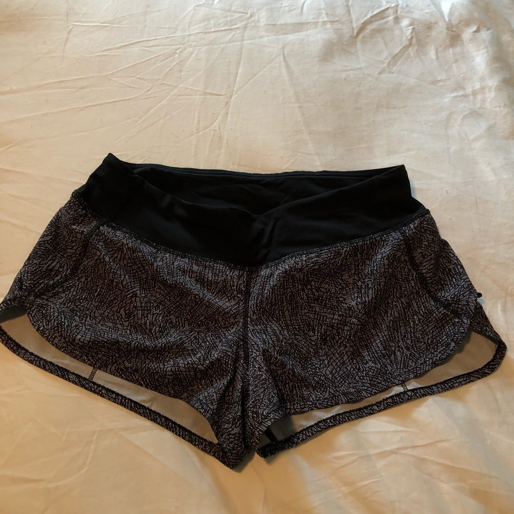 Lululemon speed shorts